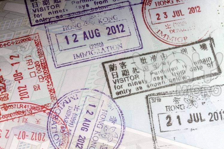 Passport-stamps
